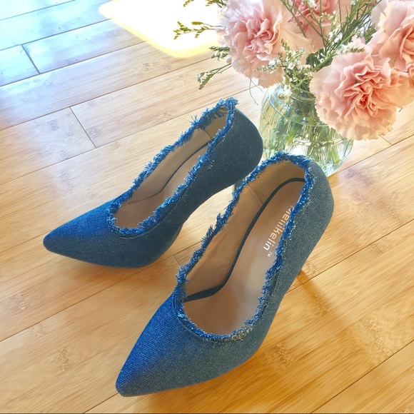 Denim high heel - Picture 3 of 6